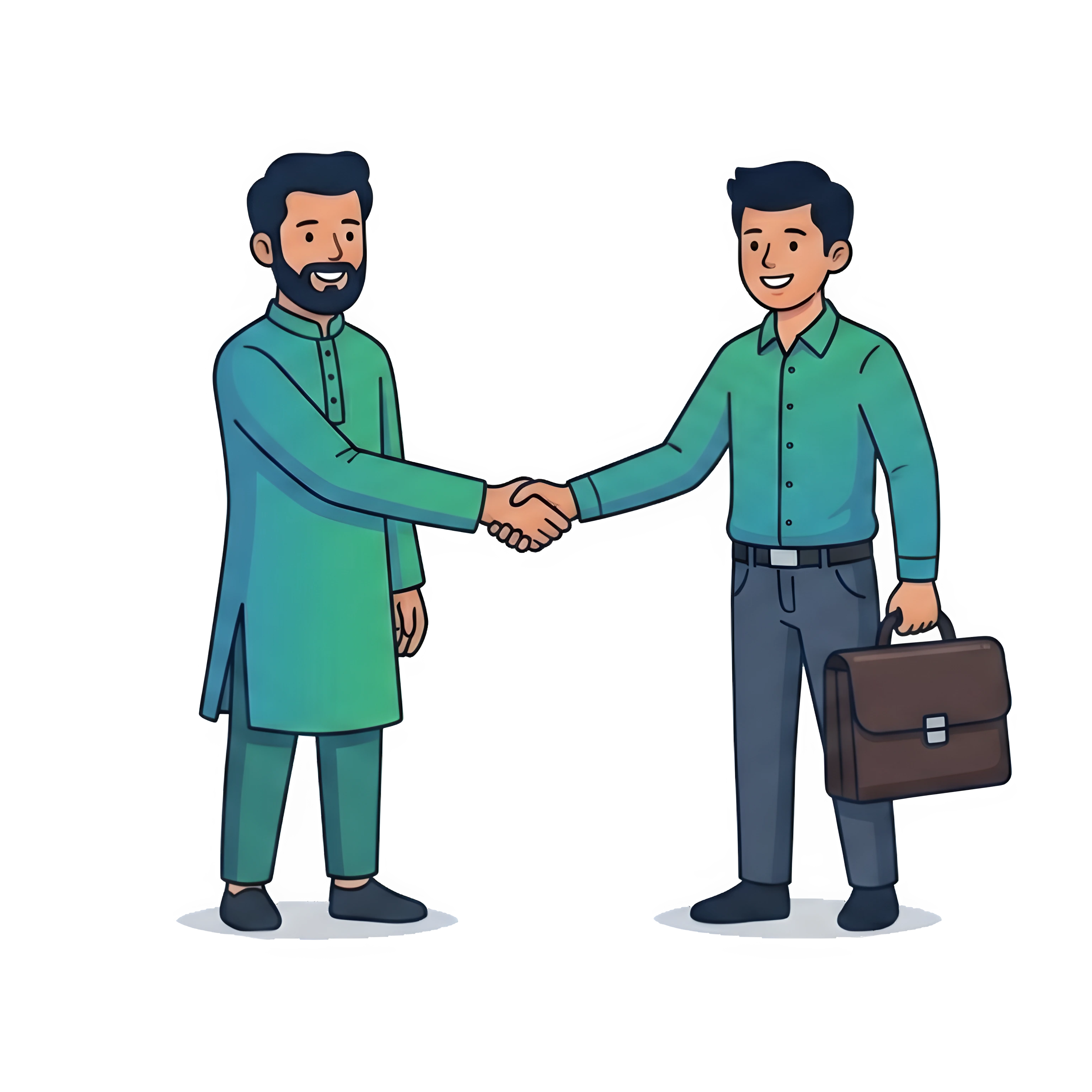 Tutors Greeting Illustration